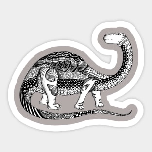 Mr. Dinosaur Sticker